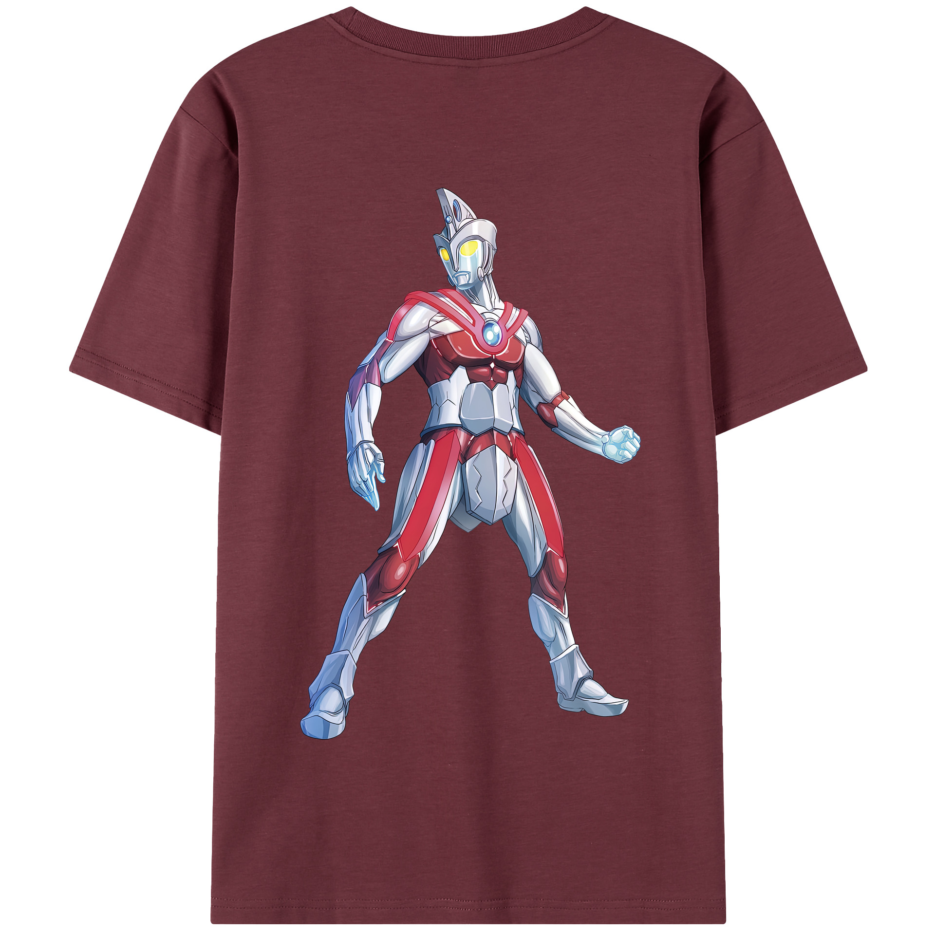 （画像用） ウルトラマン Ultraman 綿100％半袖Tシャツ（背面プリント）